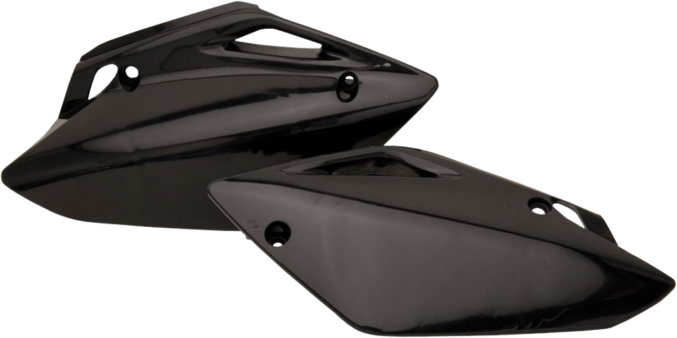 Side Panels - Black - For 07-17 Honda CRF150R /Expert - Click Image to Close