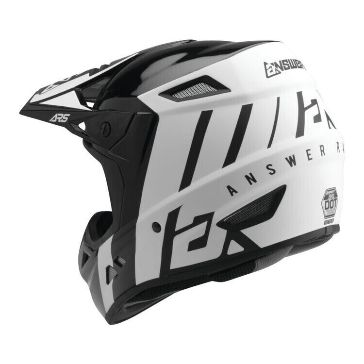 Answer AR5 Crypto Helmet Mips Black/White - Small - Click Image to Close