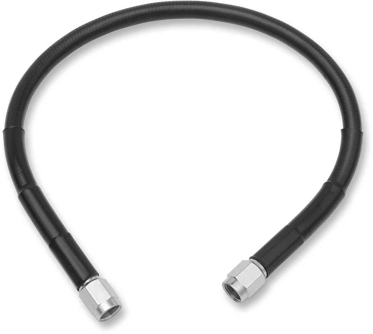 Black 12" Brake Line - DOT -3 AN Universal - Click Image to Close