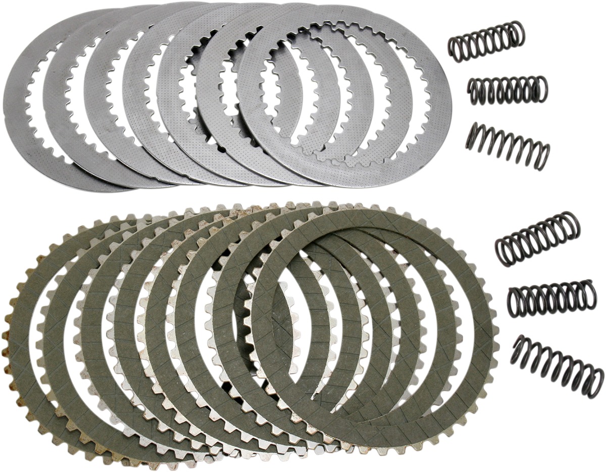 SRK Complete Clutch Kit - Aramid Fiber Friction Plates, Steels, & Springs - Click Image to Close