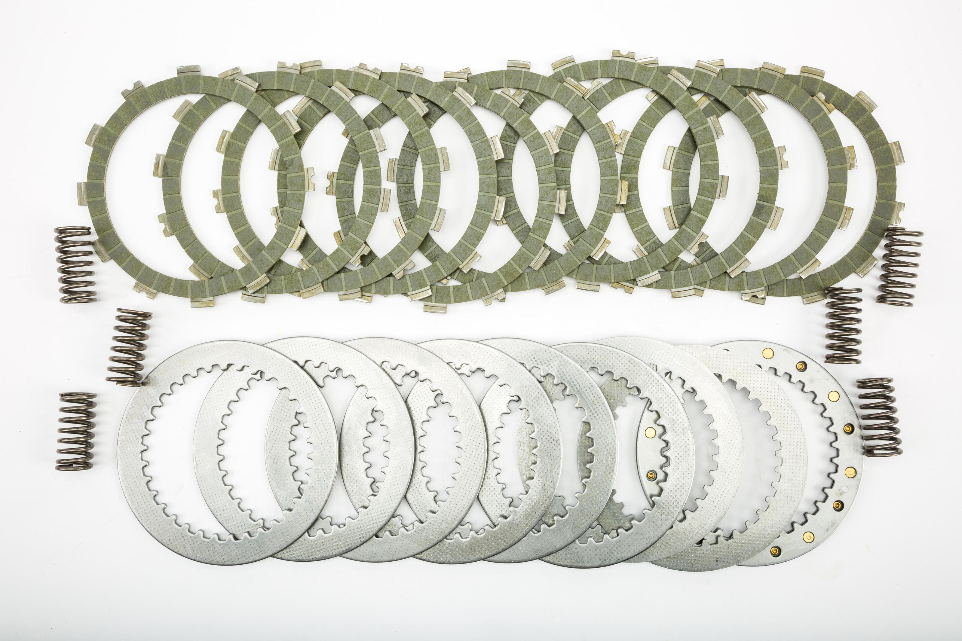 SRK Complete Clutch Kit - Aramid Fiber Friction Plates, Steels, & Springs - Click Image to Close