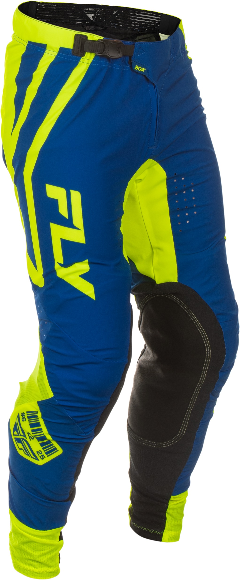 Fly Racing Lite Lancer Pants Navy/Hi-Vis Sz 28 - For Men's Size 28 Navy/Hi-Vis Yellow - Click Image to Close