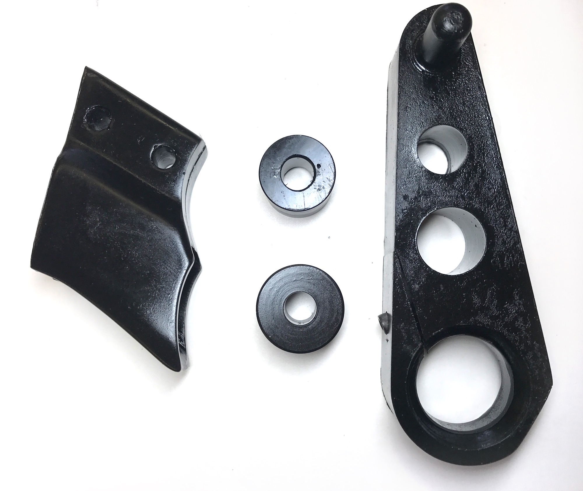 Chain Slider Set Stock - Black - For 87-13 Yamaha YFM350R YFM350X YFS200 - Click Image to Close