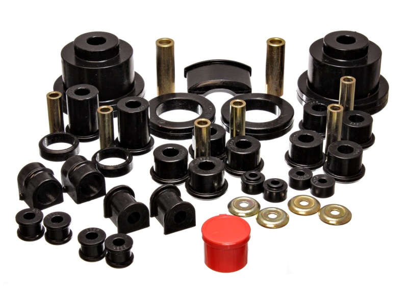 04 Pontiac GTO Black Hyper-flex Master Bushing Set - Click Image to Close