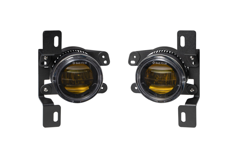 Elite Series Type MR Fog Lamps - Yellow (Pair) - Click Image to Close