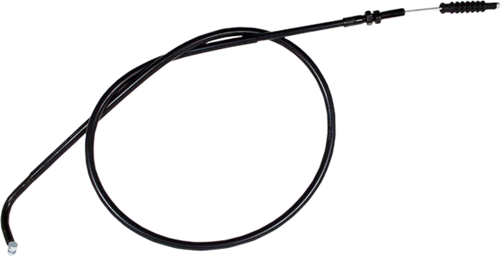 Black Vinyl Clutch Cable - Kawasaki ZX6R ZZR600 - Click Image to Close