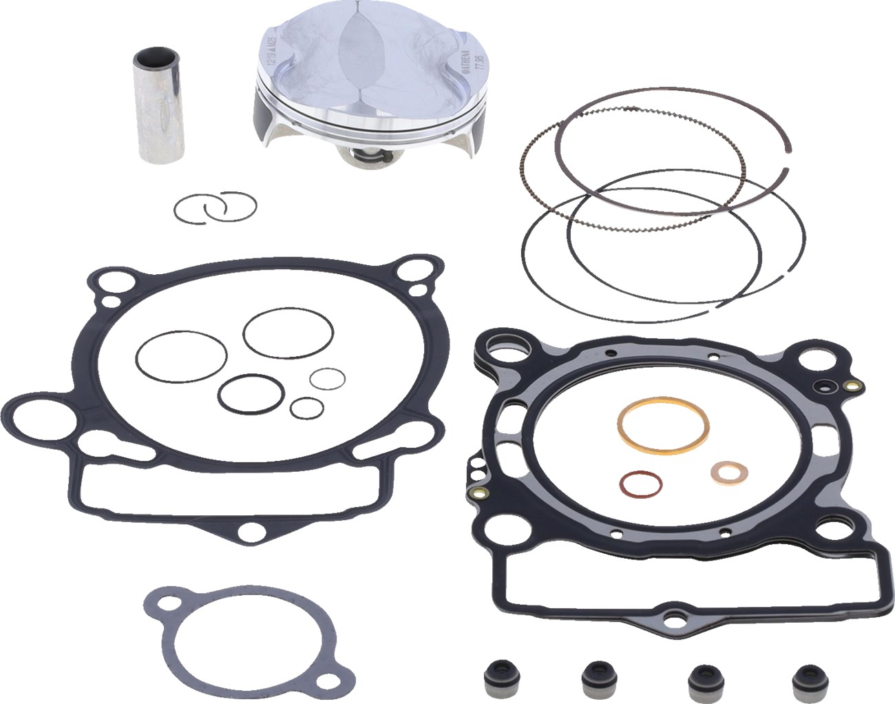 Piston & Top End Gasket Kit 'A' - For 20-22 Husqvarna KTM 250 4T - Click Image to Close