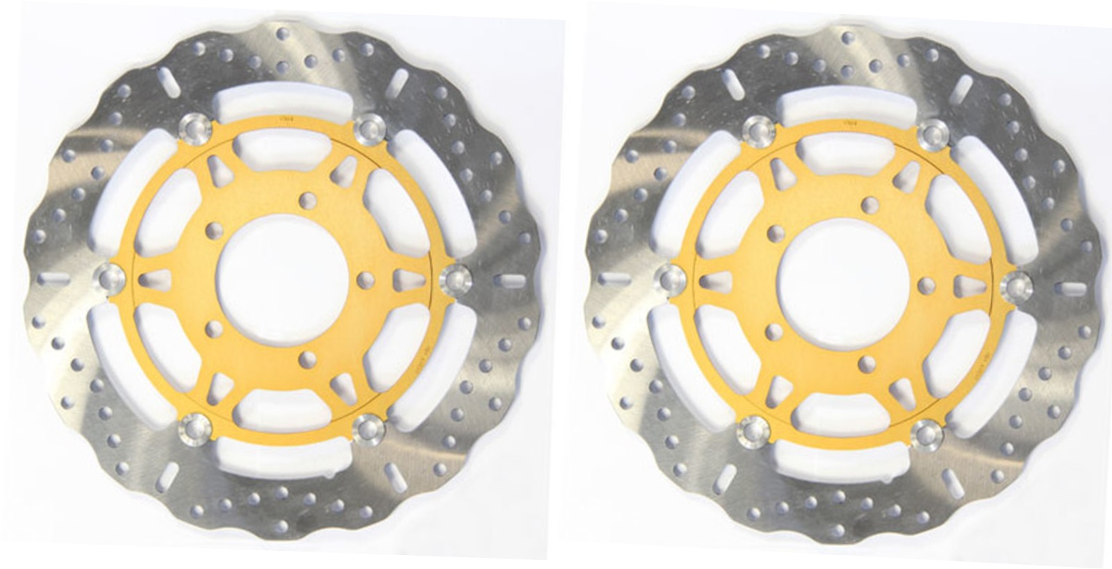 Floating Contour Brake Rotor Front Set - Click Image to Close