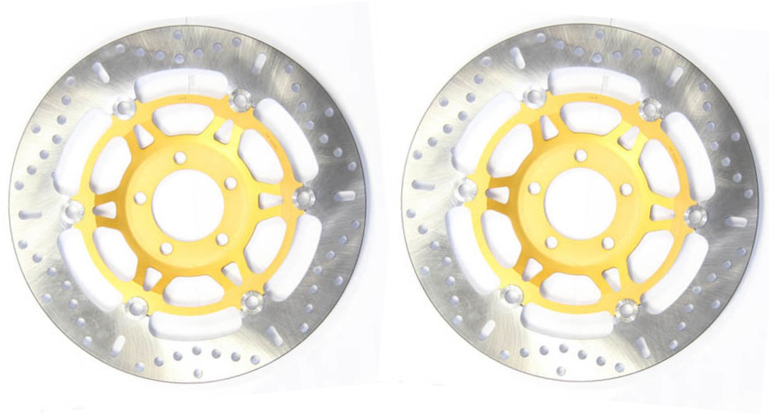 Floating Brake Rotor Front Set - Click Image to Close