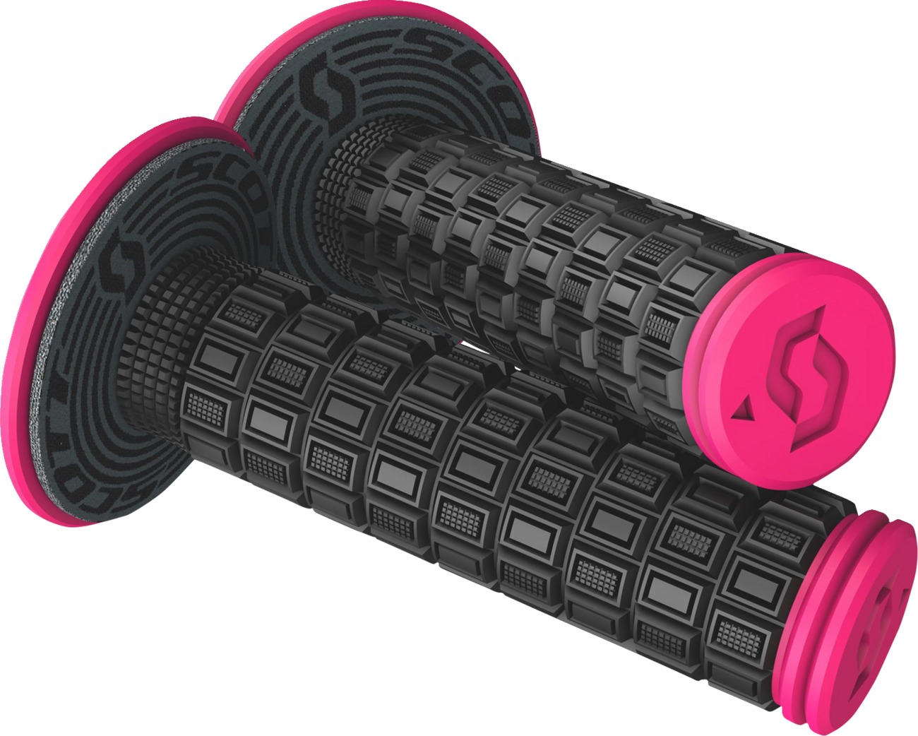 Mellow Grips - Mellow Grip Black/Pink - Click Image to Close