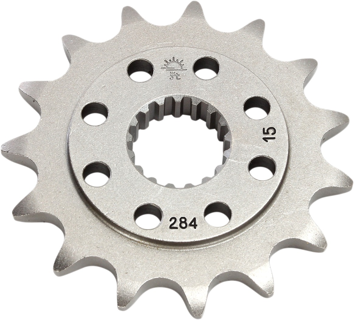 Steel Front Countershaft Sprocket - 15 Teeth, 520 Pitch - Click Image to Close