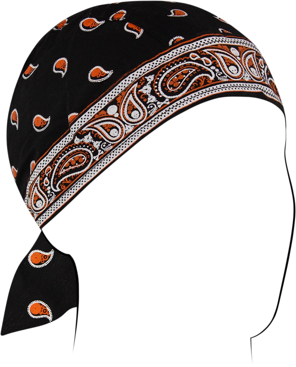 Flydanna Headwraps - Flydanna Clsc Blk Org - Click Image to Close