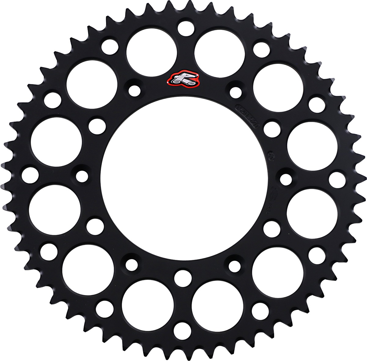 520 53T Rear Sprocket - Black - For 83-16 Honda CR/F XR - Click Image to Close