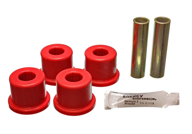 Energy Suspension Frame Shackle Set - Red - Click Image to Close