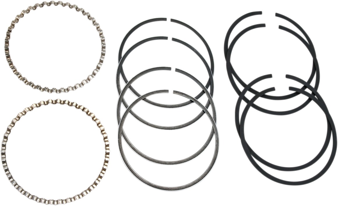 Hastings Cast Rings for Twin Power Pistons - L. 1200Cc Cast Rings .020 - Click Image to Close