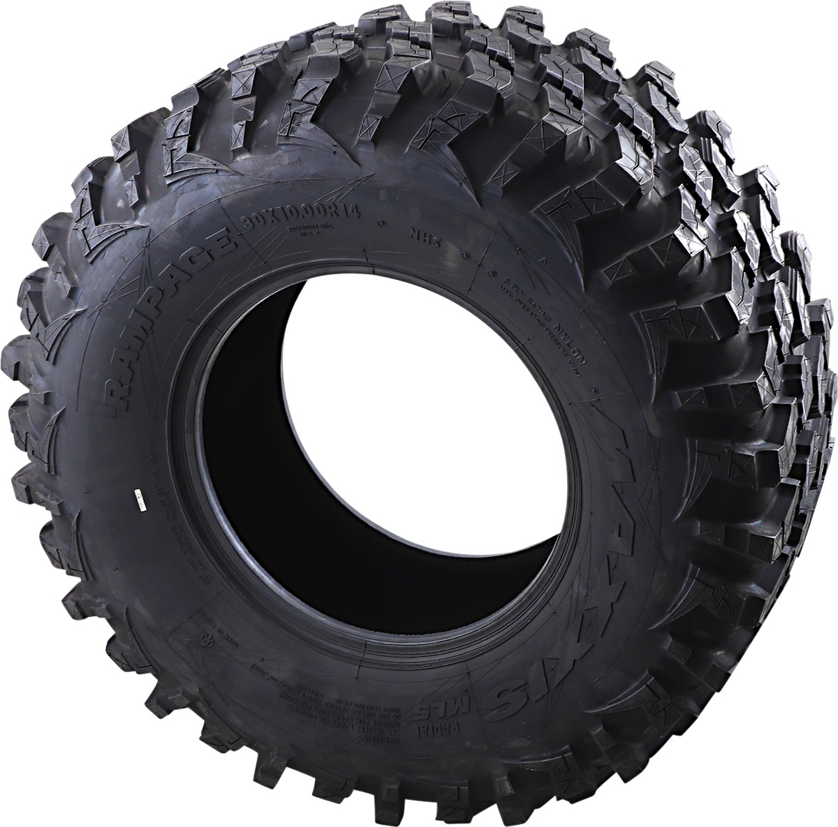 Rampage ML5 All-Terrain 30x10R14 Radial Tire - Click Image to Close