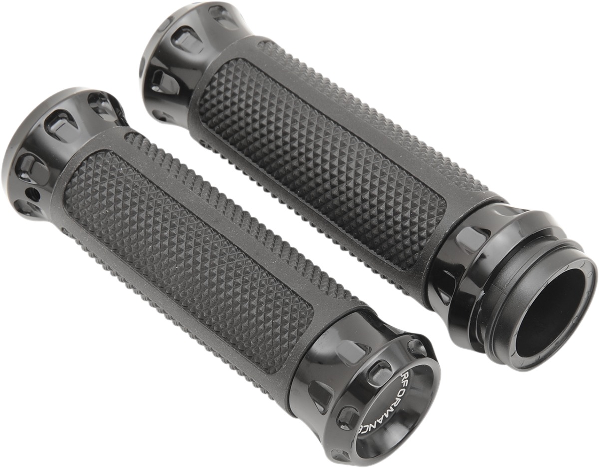 Overdrive Grip Set - Black Ano - Click Image to Close