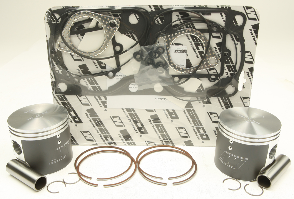 Top End Piston Kit 78.00mm Bore (STD) - For 98-00 Arctic Cat - Click Image to Close