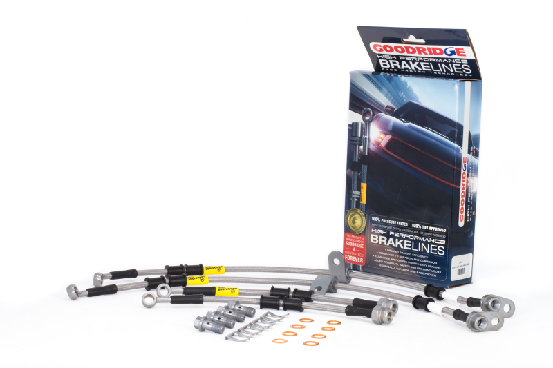 16-17 Mazda Miata MX-5 (w/o Factory Brembo Calipers) SS Brake Lines - Click Image to Close