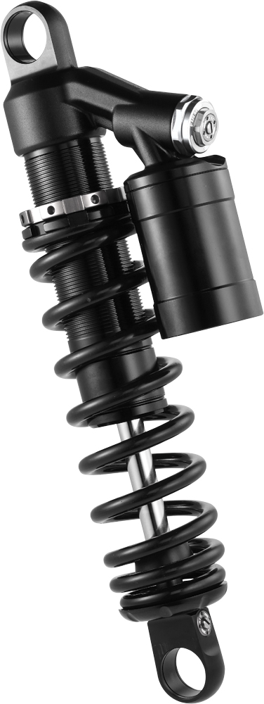 Remote Reservoir Rear Shocks 14" Heavy Duty - For 91-UP Sporty & 84-94 FXR - Click Image to Close