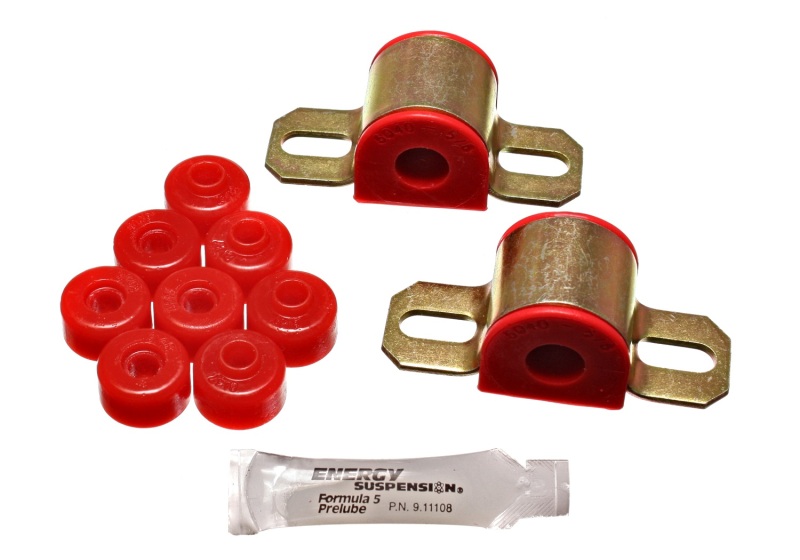 Red 16mm Rear Sway Bar Frame Bushings (Sway bar end link - For 95-98 Nissan 240SX (S14) - Click Image to Close