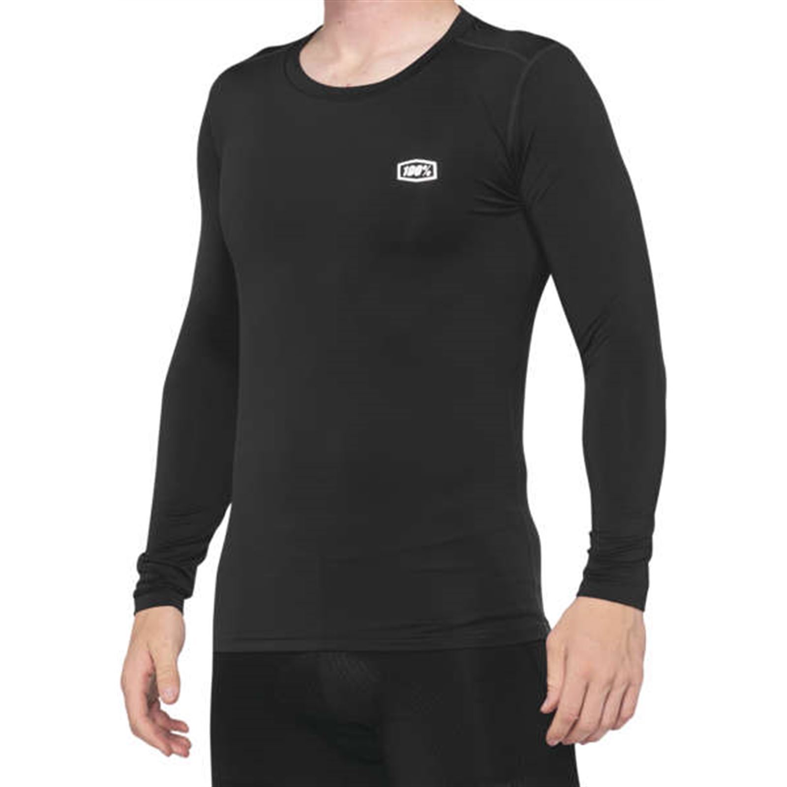 100% Basecamp Ls Base Layer Blk Md - Click Image to Close