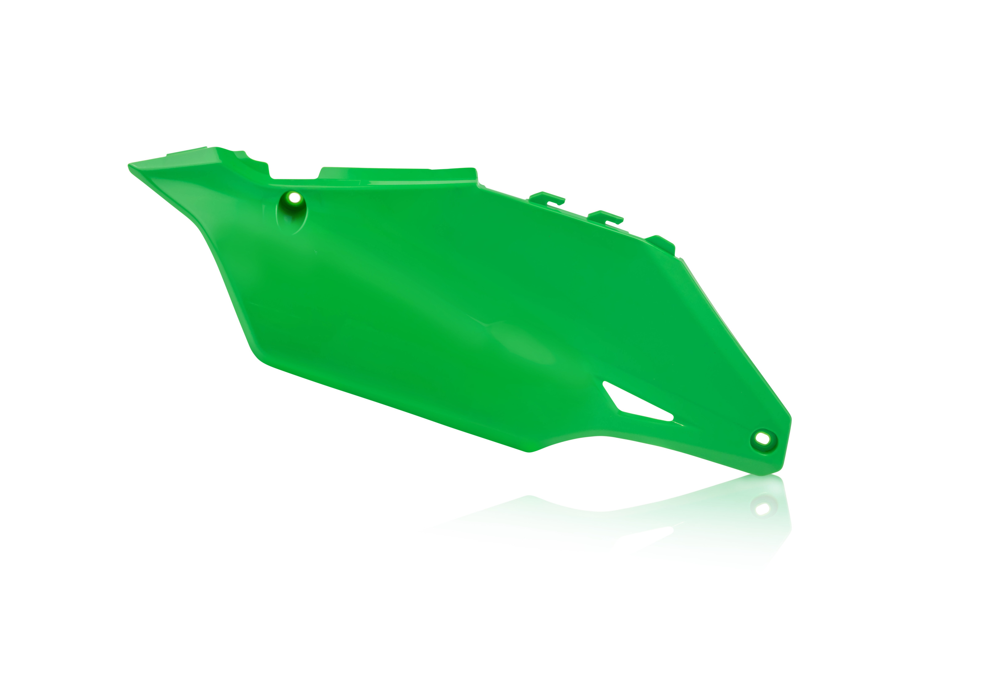 Green Side Panels - For 19-23 KX450 / KX450X & 21-23 KX250F / KX250X - Click Image to Close