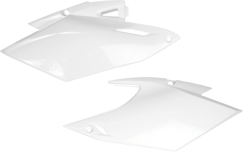 Side Panels - White - For 12-15 Yamaha WR450F - Click Image to Close