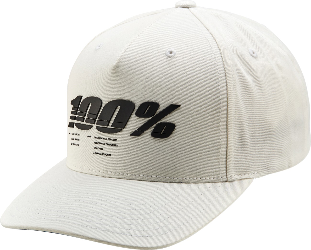 100% Staunch Hat Wht - Click Image to Close