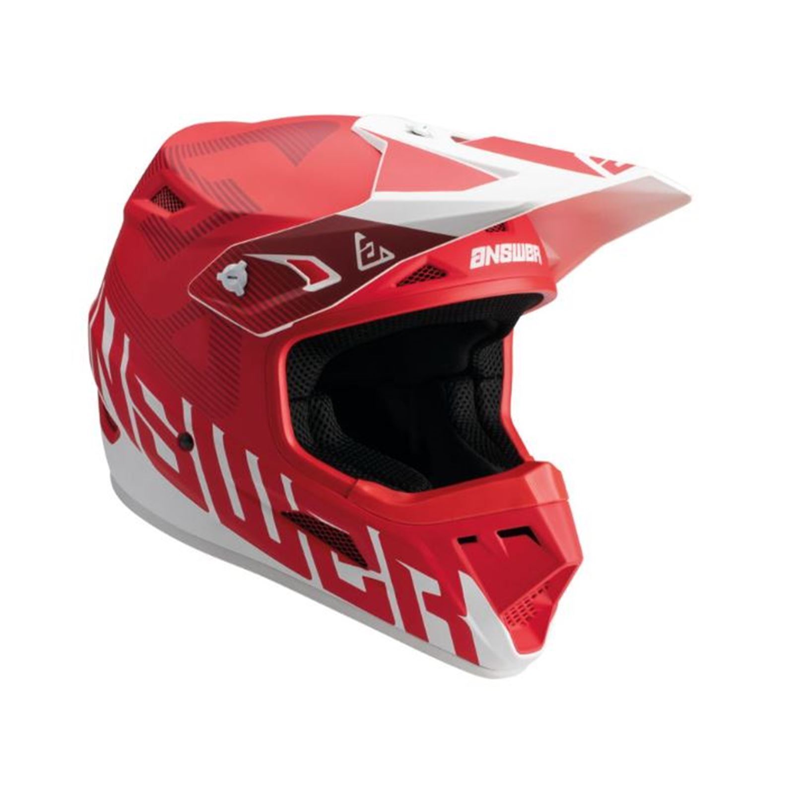 Answer AR1 V2 Bold Helmet Red/White - Small - Click Image to Close