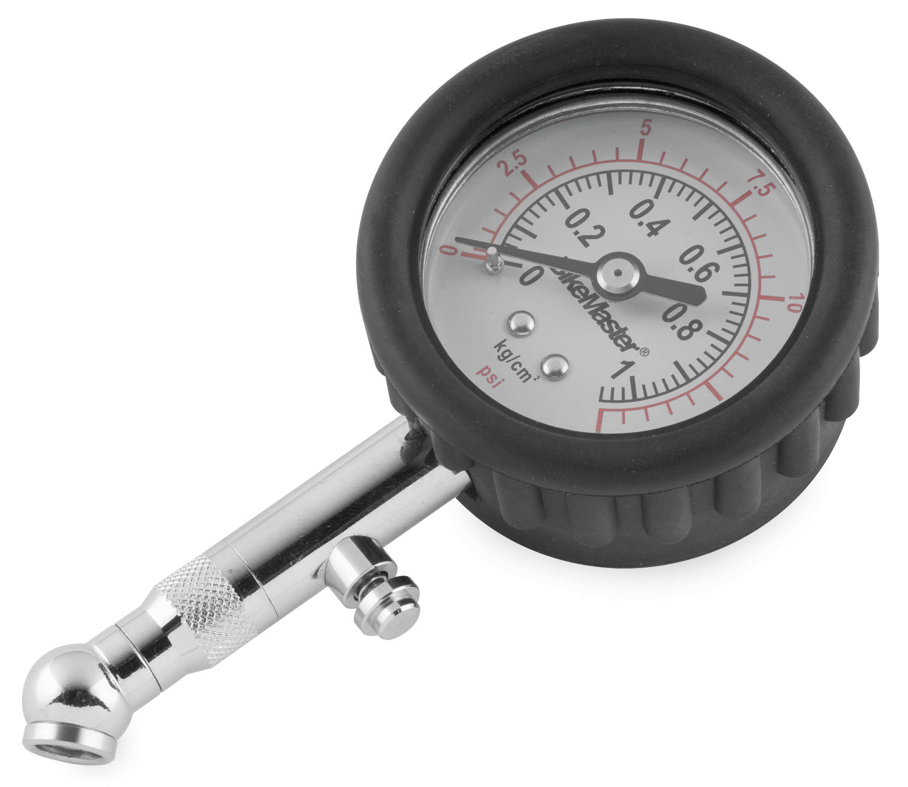 BIkeMaster Dial Gauge - 0-15 PSI in 1/4 lb. Increments - Click Image to Close