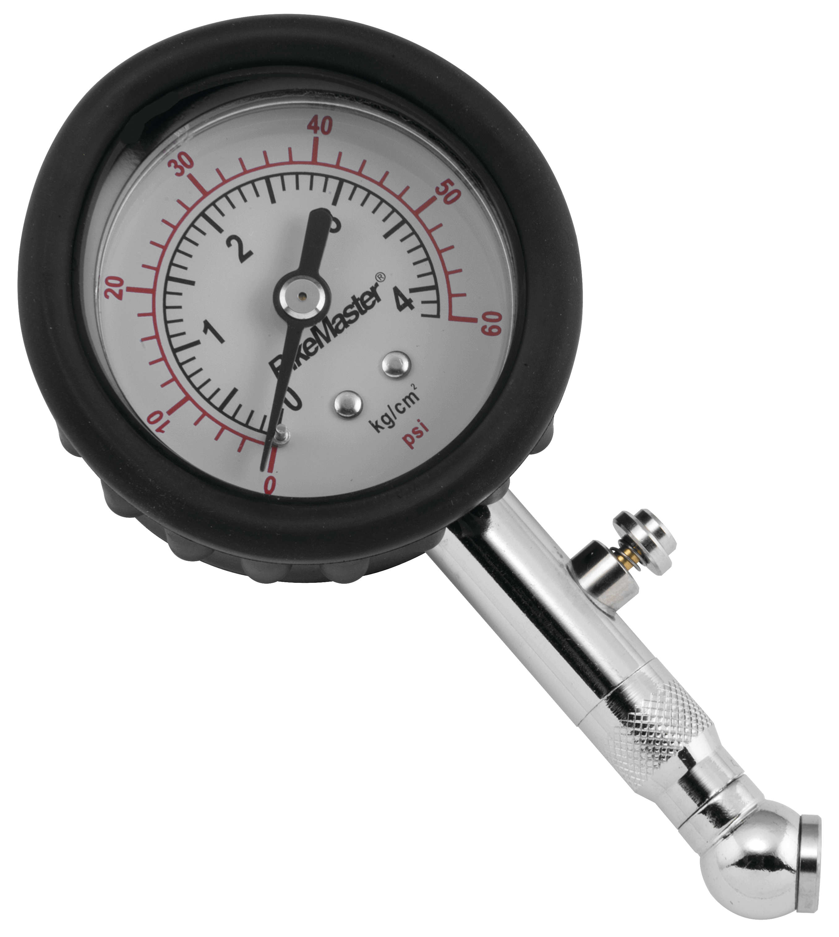 Dial Tire Air Pressure Gauge - 0-60 PSI in 1 lb. Increments - Click Image to Close