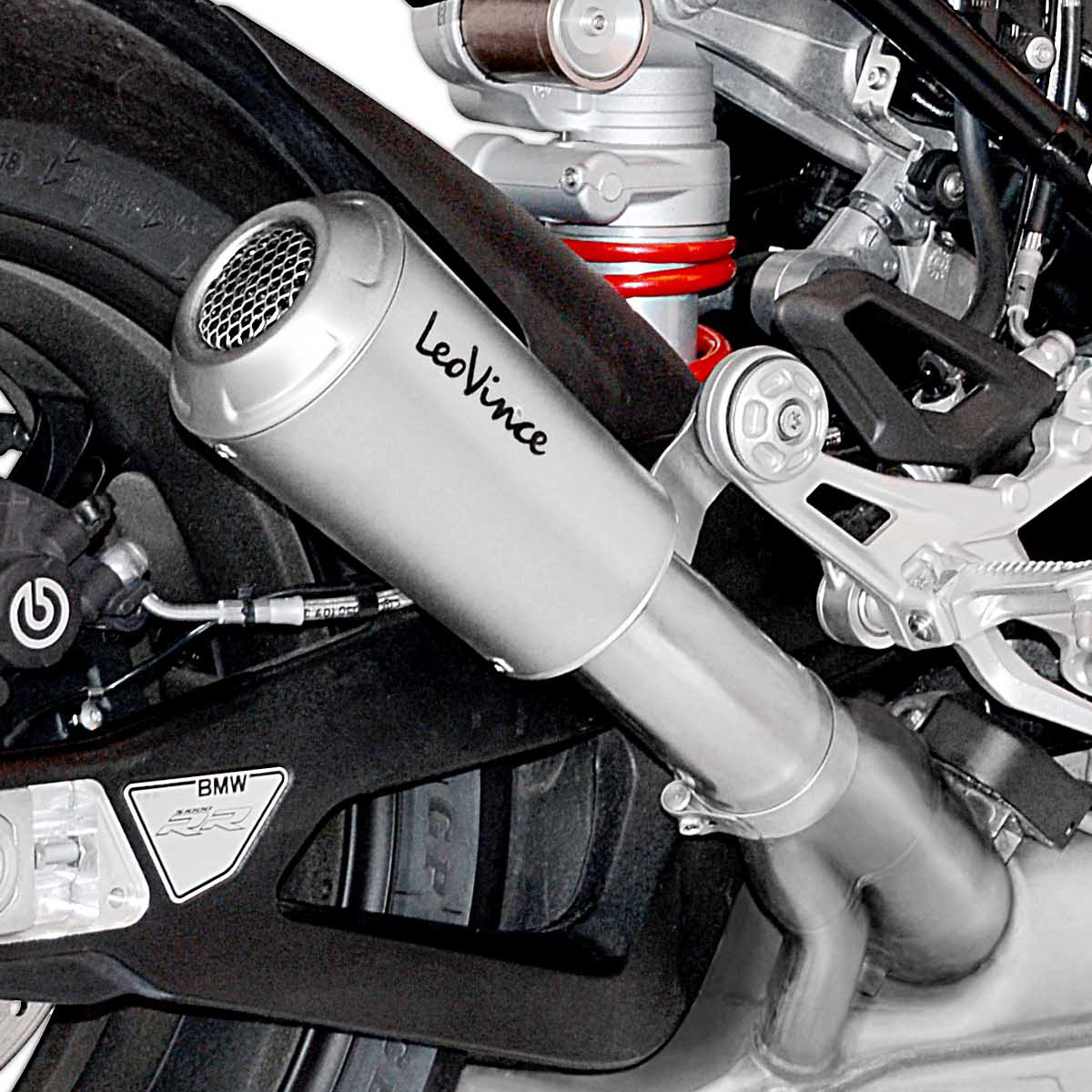 LV-10 Stainless Steel Slip On Exhaust - For 20-23 BMW S1000RR & 21-23 S1000R - Click Image to Close