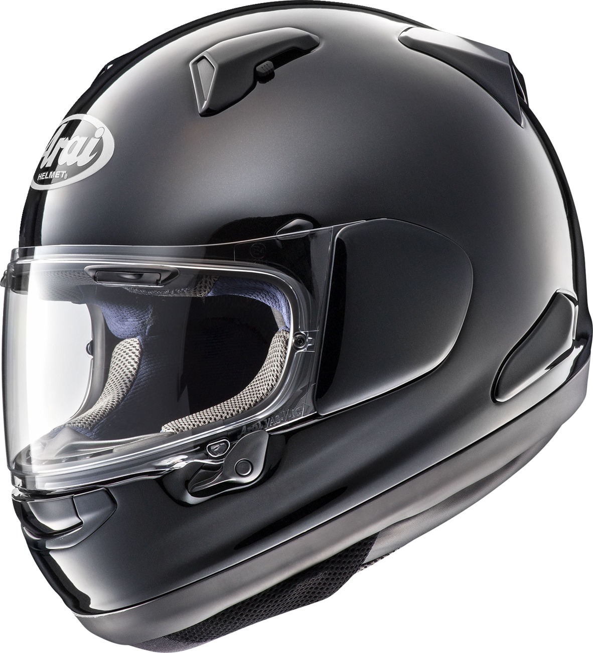 Arai Quantum-X Helmet XS Diamond Black - Full-face helmet in Diamond Black, size XS - Click Image to Close