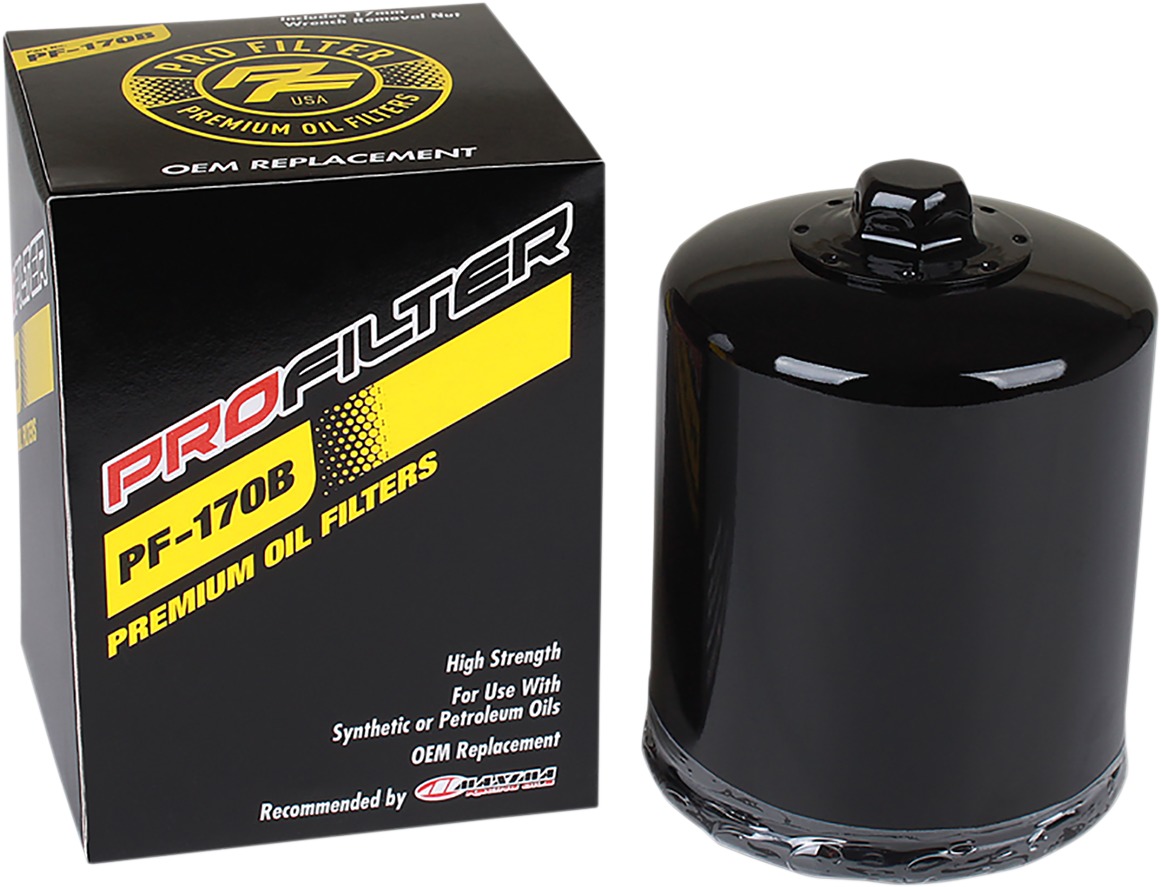 V-Twin Oil Filters - Black Oil Filter - Click Image to Close