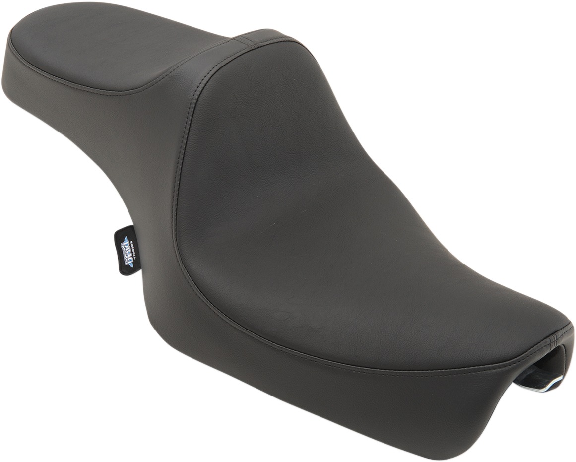 Predator Smooth Vinyl 2-Up Seat Black Foam - For 18-20 FLDE FLHC - Click Image to Close