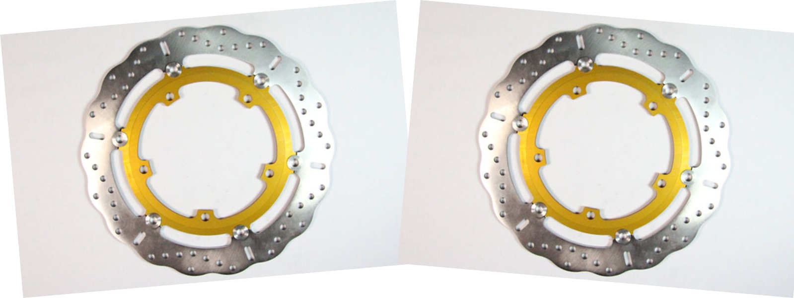 Floating Contour Brake Rotor Front Set - Click Image to Close