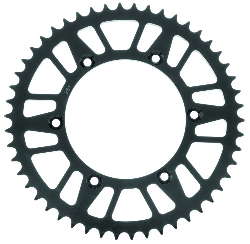 Yamaha Rear Steel Sprocket 520 49T - Black - Click Image to Close