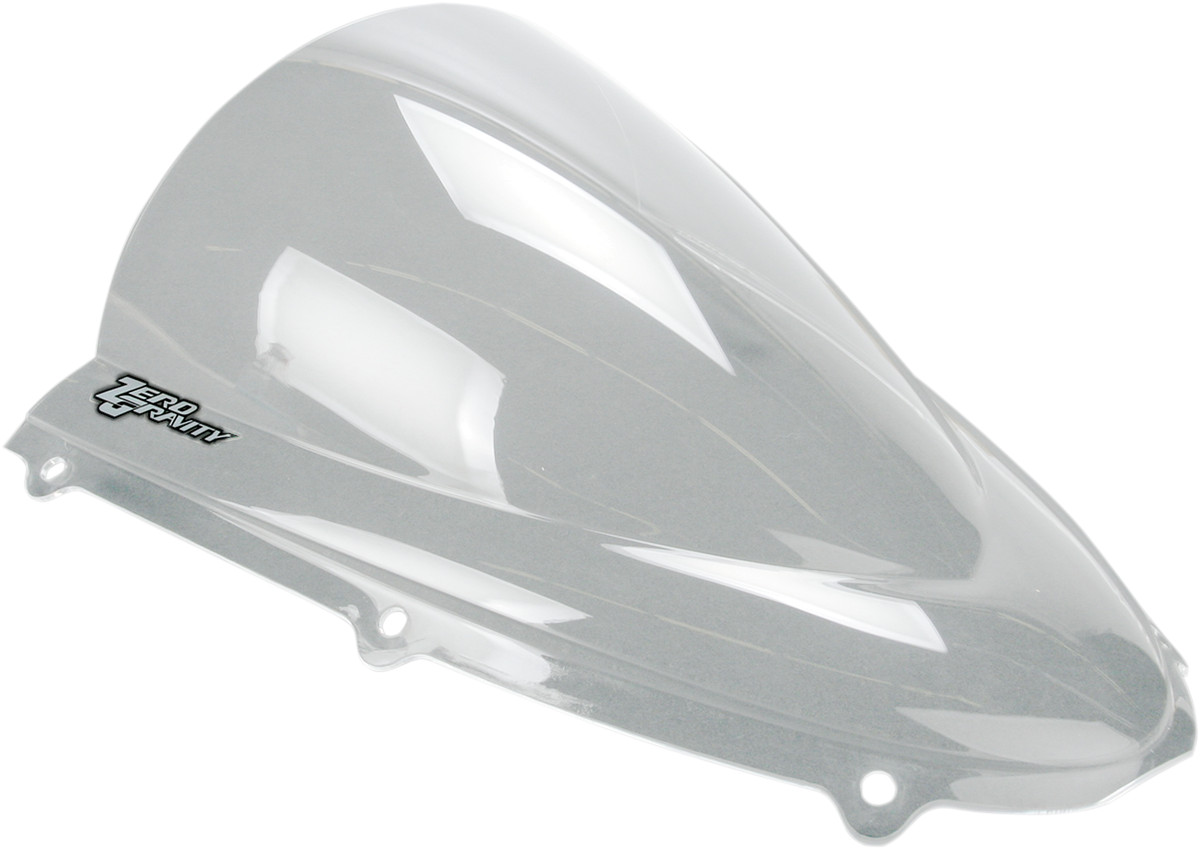 Clear Double Bubble Windscreen For 05-08 ZX6R & 06-07 ZX10R - Click Image to Close