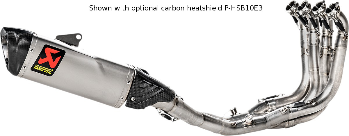 Evolution Full Titanium Exhaust - For 20-23 BMW S1000RR - Click Image to Close