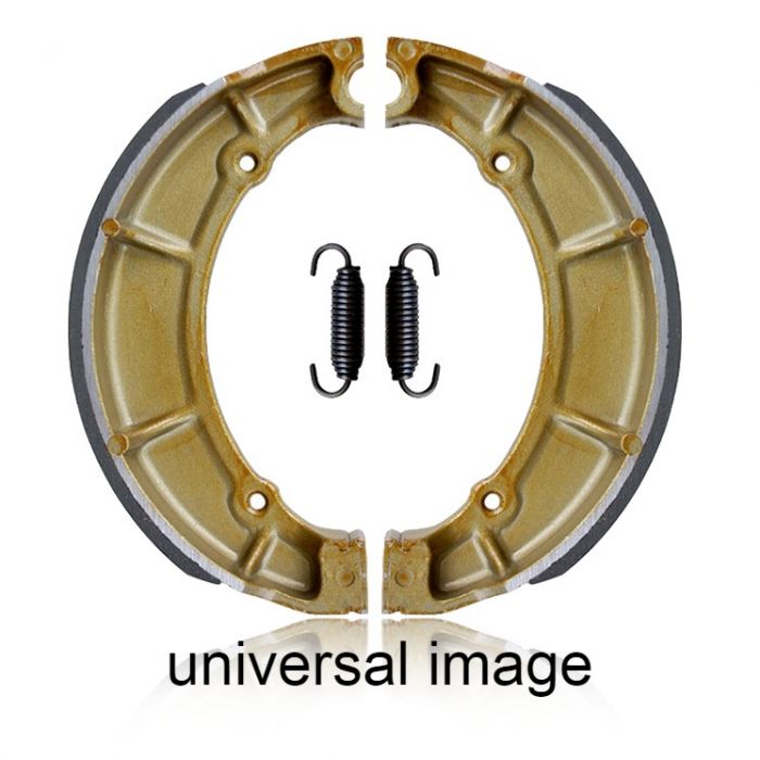 Grooved Organic Brake Shoes - For 09-13 Yamaha YFM90 Raptor - Click Image to Close