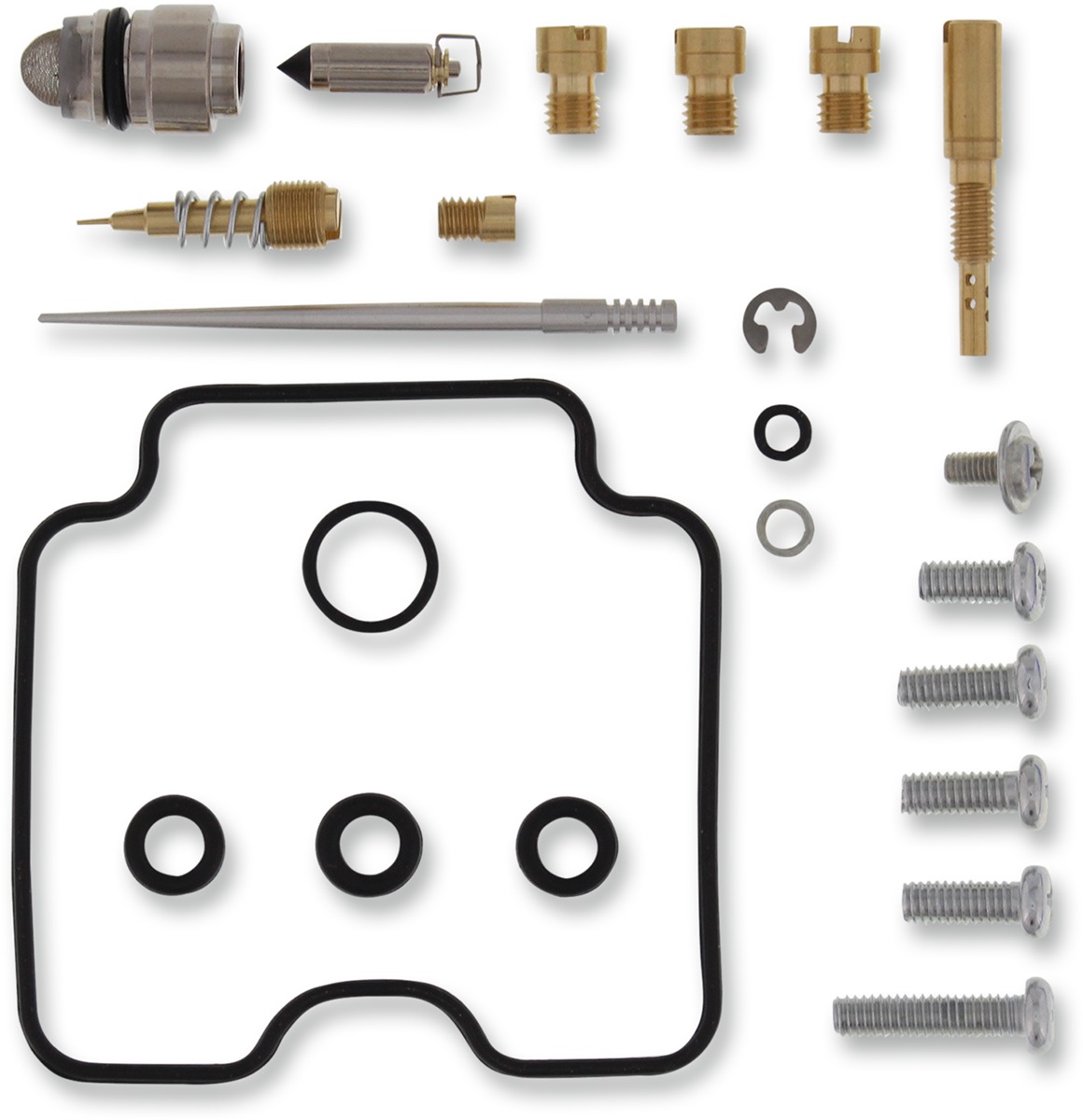 ATV Carburetor Repair Kit - For 01-02 Yamaha YFM400 Kodiak - Click Image to Close