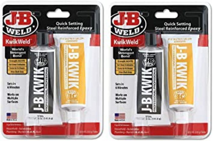 J-B WELD KWIK STICK PRO SIZE - Steel reinforced epoxy putty stick - Click Image to Close