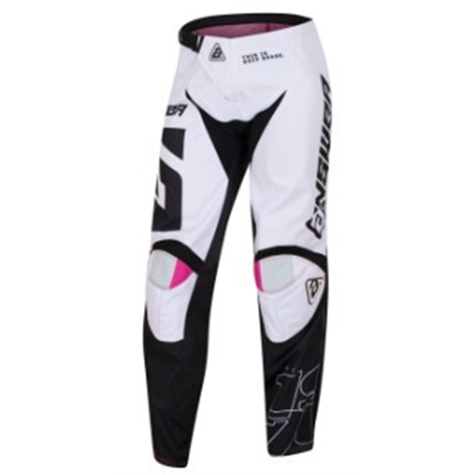 23 Syncron CC Pant Black/White/Rhodamine Youth Size - 28 - Click Image to Close