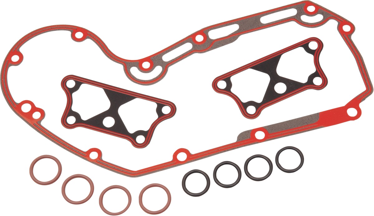 Cam Cover Gasket Kit - For 2004+ Harley Sportster 883/1200 - Click Image to Close