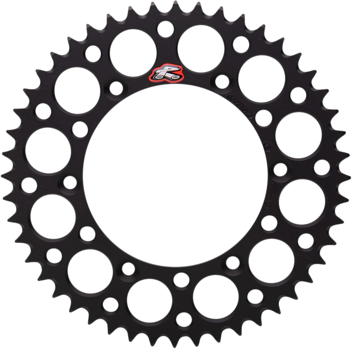 Rear Sprocket Grooved- Blk 520-48 Teeth - For 99-20 Yam YZ125/G-250F/400-450/ 88-89 Hon XR250R - Click Image to Close