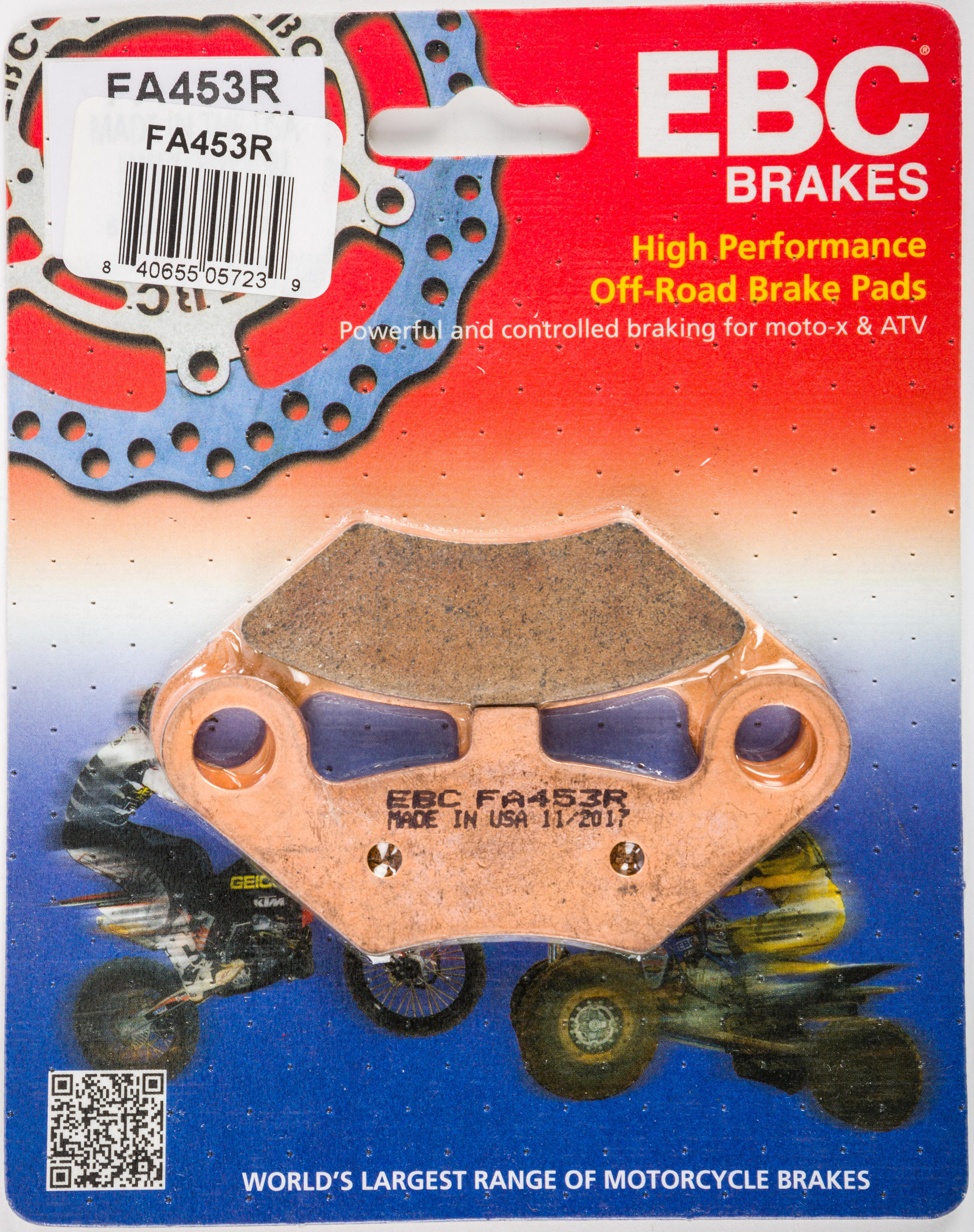 Long Life Sintered Brake Pads - Click Image to Close