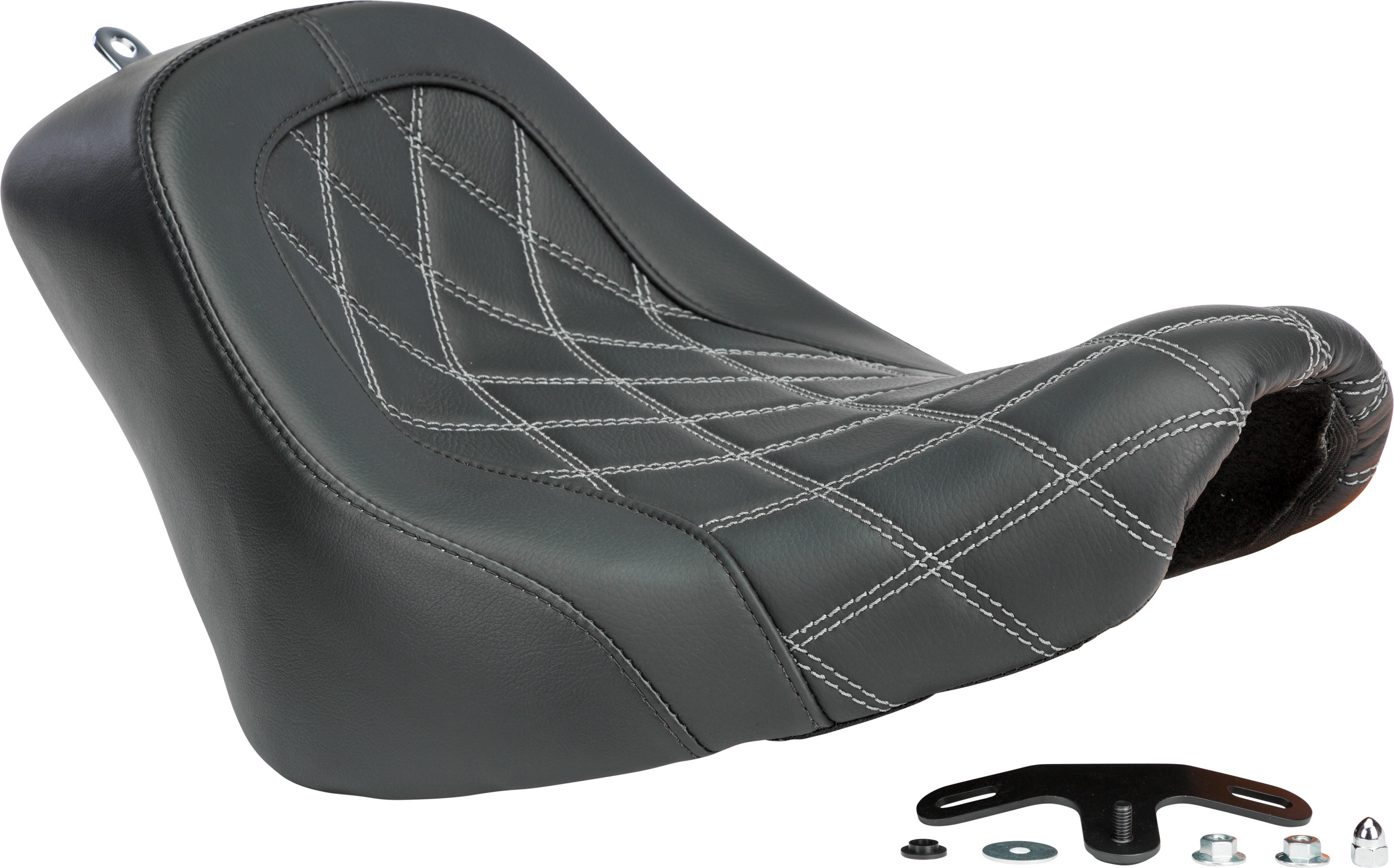 Weekday Solo IST Diamond Seat Air Low&Back - For 18-20 Harley Softail - Click Image to Close