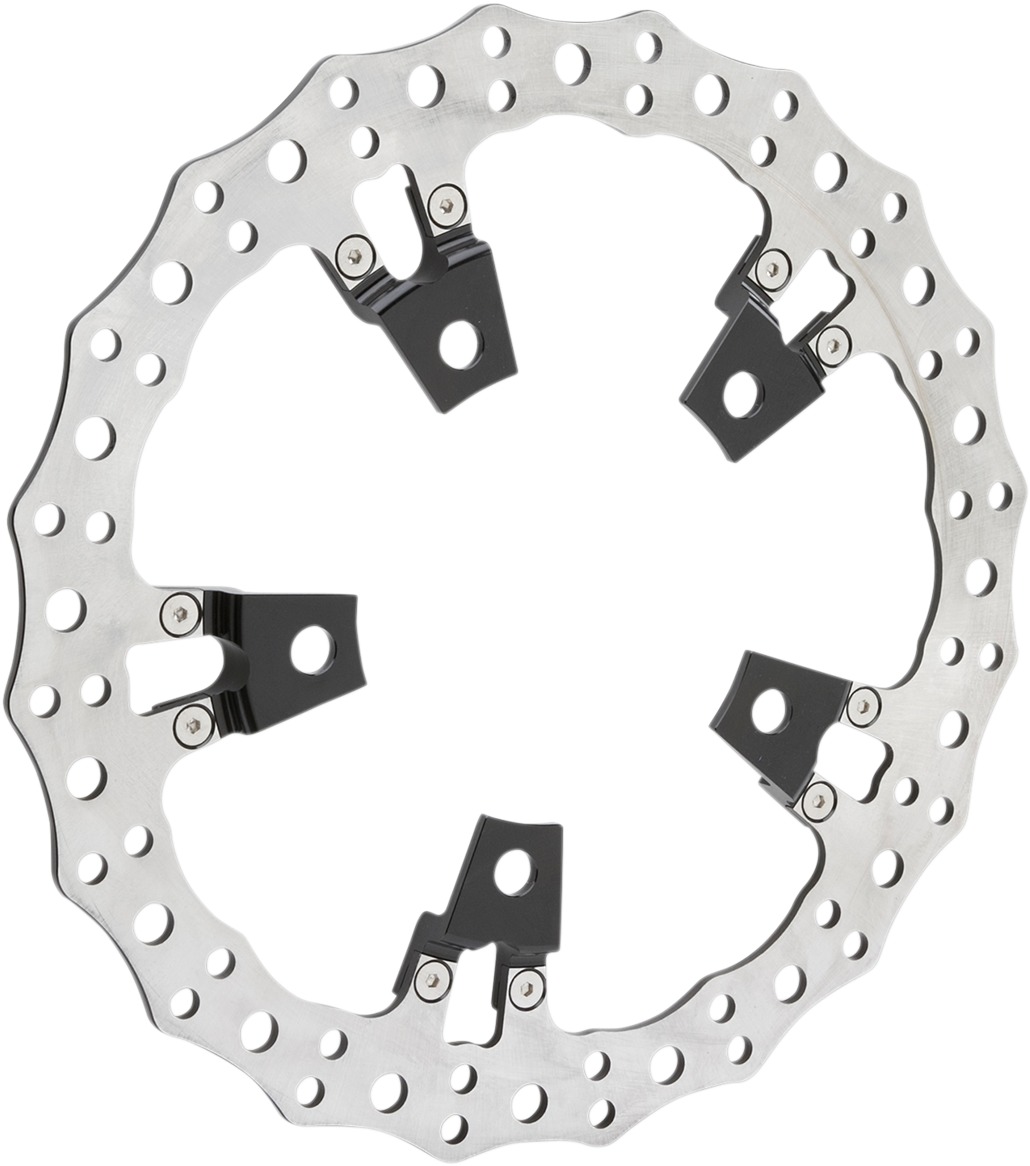 Contour Floating Front/Right Brake Rotor 356mm - Black - Click Image to Close