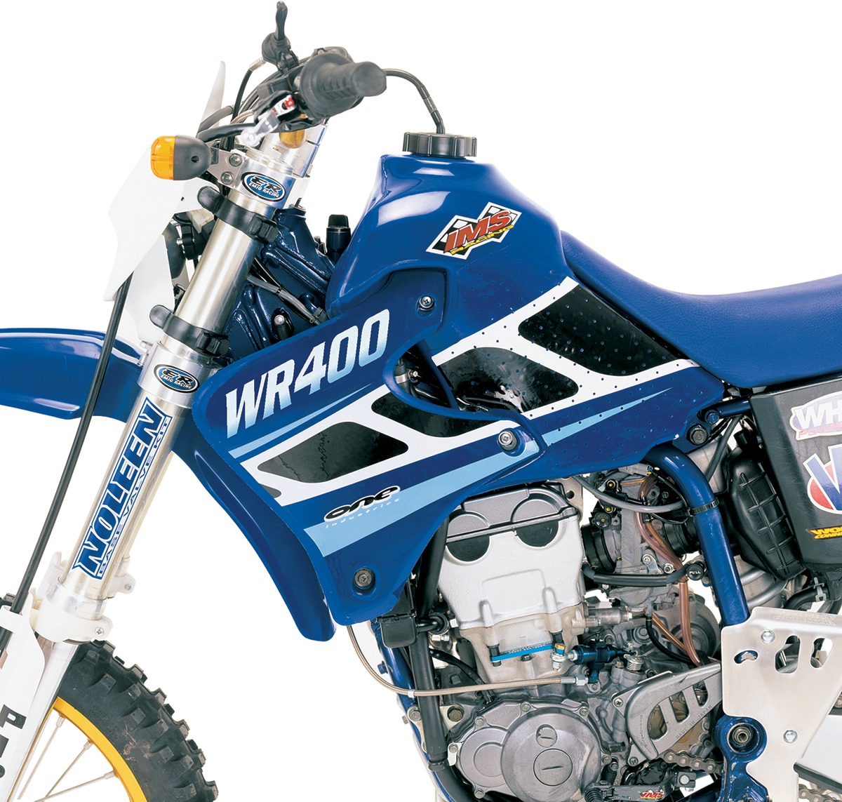 Large-Capacity Gas Tanks - Yz400F Tank 4.0 Gal Blue - Click Image to Close